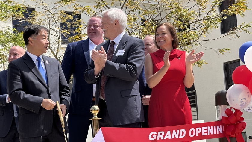 Councilwoman Traci Park celebrates VA ribbon cutting